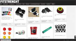 Desktop Screenshot of fitstrenght.com