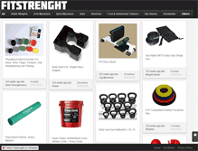 Tablet Screenshot of fitstrenght.com